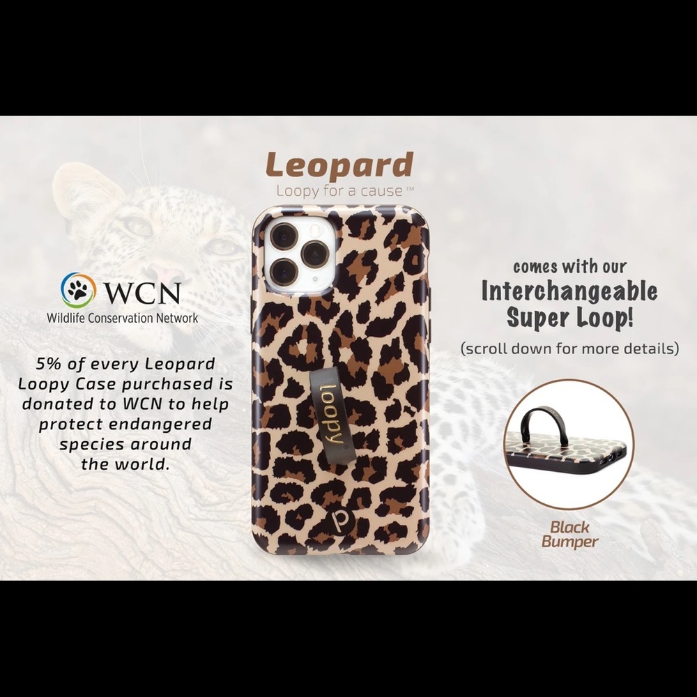 Loopy Apple 11 Pro iPhone Case 🐆